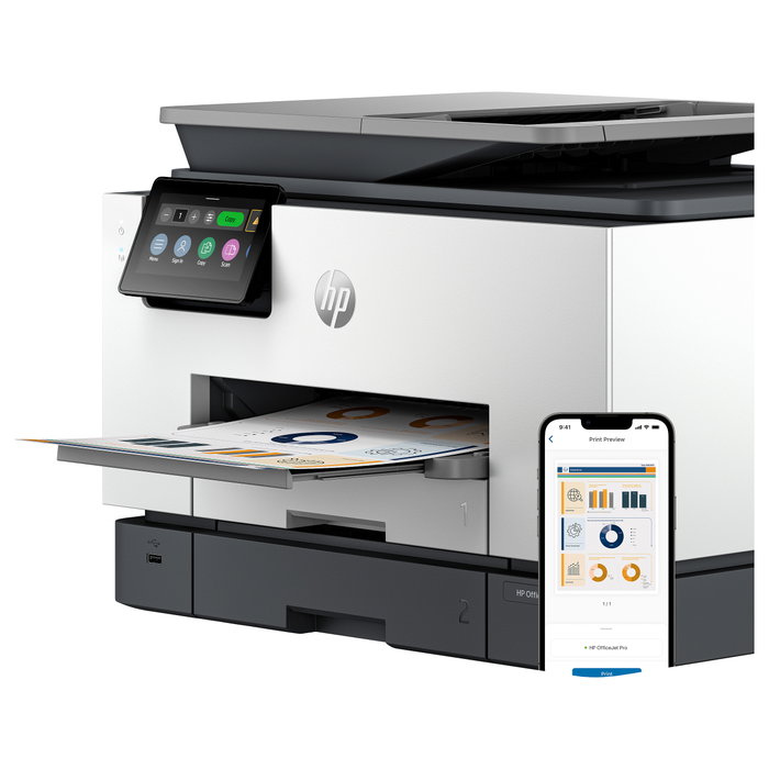 HP OfficeJet Pro 9130b Multifunción Color Gris HP OfficeJet Pro 9130b Multifunción Color Gris