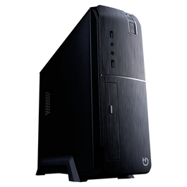 Hiditec Torre PC SLM20 PRO Negro Formato micro ATX para Hogar / Oficina