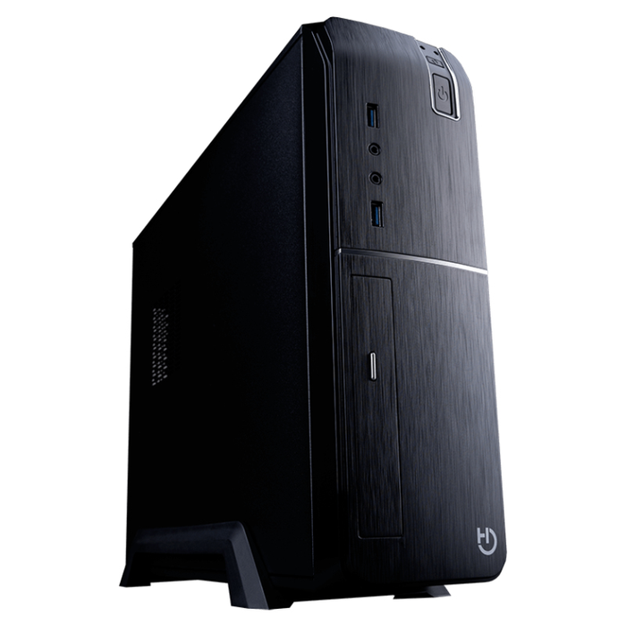 Hiditec Torre PC SLM20 PRO Negro Formato micro ATX para Hogar / Oficina
