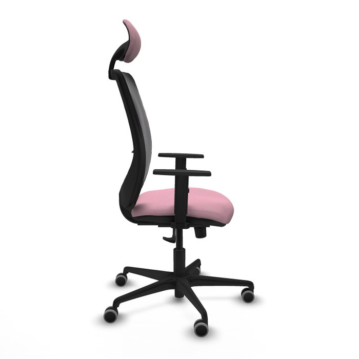 PIQUERAS Y CRESPO Silla de oficina Zulema Rosa con mecanismo Sincro PIQUERAS Y CRESPO Silla de oficina Zulema Rosa con mecanismo Sincro