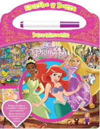 PI KIDS Escribe y Borra Disney Princesas WELF