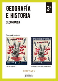EDELVIVES, Proyecto: Fanfest. Geografía e Historia 3 Secundaria. Libro del alumnado + Cuaderno - AST/CL/CAN