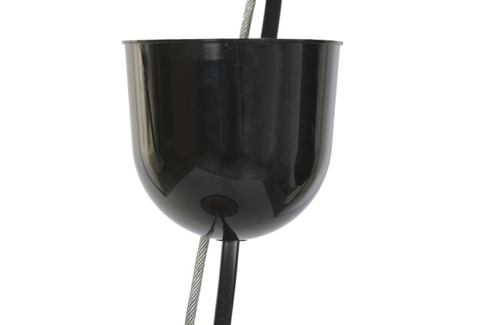 DKD Home Decor Lamps 2c 24 Lámpara Techo Balines Natural 75 x 55 x 75 cm Fibra Hecho a mano