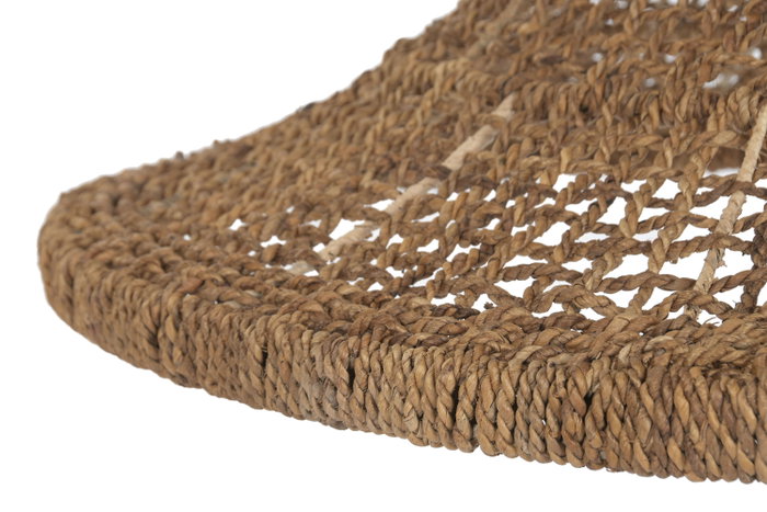 DKD Home Decor Lamps 2c 24 Lámpara Techo Balines Natural 75 x 55 x 75 cm Fibra Hecho a mano