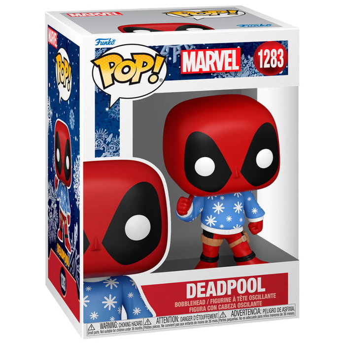 FUNKO Figura POP Marvel Holiday Deadpool