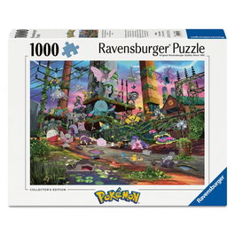 RAVENSBURGER Puzzle Jolteon y la Central Eléctrica Recuperada Pokemon Breakout 2 de 1000 piezas