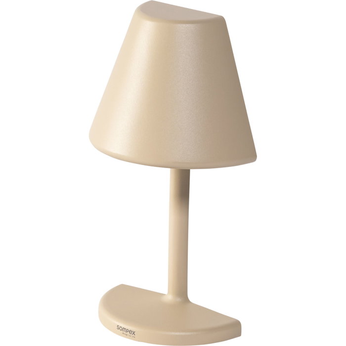 Sompex TWIN Sand Lámpara de Mesa Recargable