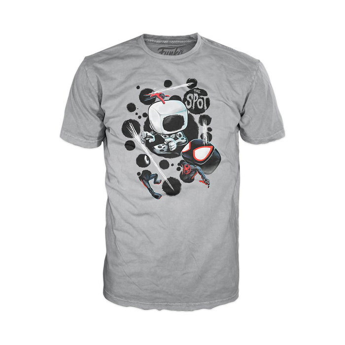 Funko Funko Pop&Tee Pack Spider-Man: Across The Spider-Verse con Figura y Camiseta Unisex Talla XL - 78336 - Licencia MARVEL