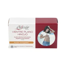 E'Lifexir Vientre Plano Hinojo Comprimidos 32 u - Complemento Alimenticio para Gases y Digestión
