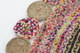DKD Home Decor Alfombra Algodón y Yute Pokara Multicolor 200x200x1 cm
