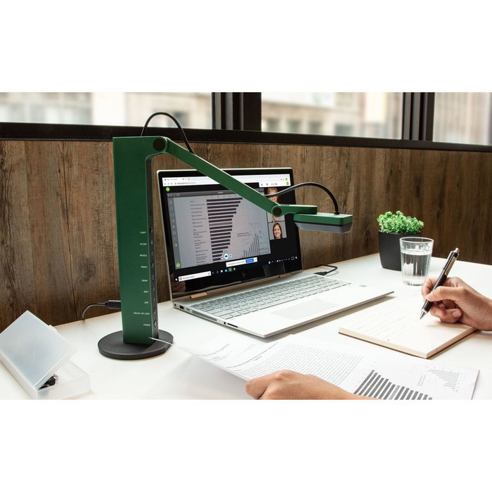 IPEVO VZ-R Visualizador de Documentos de Modo Dual HDMI/USB Tipo C Verde IPEVO VZ-R Visualizador de Documentos de Modo Dual HDMI/USB Tipo C Verde