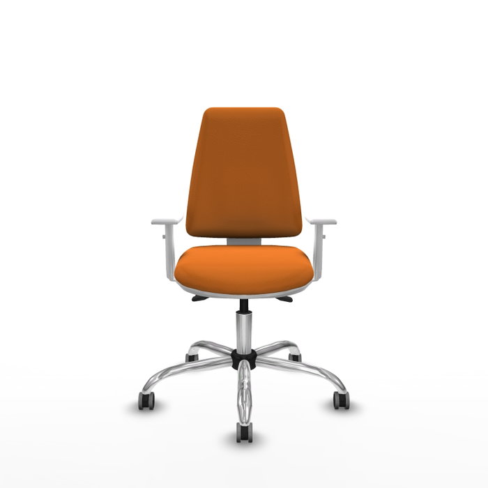 PIQUERAS Y CRESPO Silla de oficina Elche Naranja con Mecanismo Asincro PIQUERAS Y CRESPO Silla de oficina Elche Naranja con Mecanismo Asincro