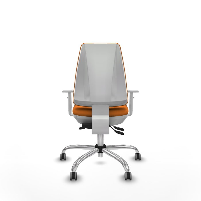 PIQUERAS Y CRESPO Silla de oficina Elche Naranja con Mecanismo Asincro PIQUERAS Y CRESPO Silla de oficina Elche Naranja con Mecanismo Asincro