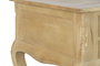 DKD Home Decor Escritorio Toscana Natural Blanco 133 x 68 x 75 cm con 5 Cajones