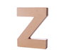 Innspiro Letra Z de papel maché de 10 cm