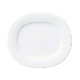 Villeroy & Boch Plato Oval Affinity, Porcelana, 17x15 cm (Set de 6)