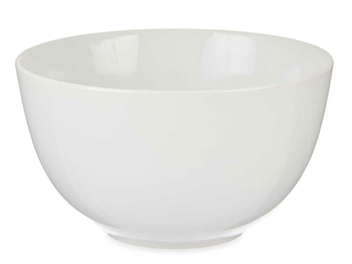 Vessia Bol Porcelana Blanco Redondo 720 ml 15 x 7.5 x 15 cm (Set de 36)