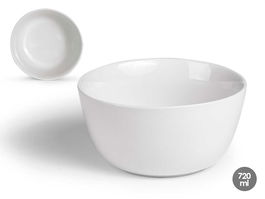 Vessia Bol Porcelana Blanco Redondo 720 ml 15 x 7.5 x 15 cm (Set de 36)