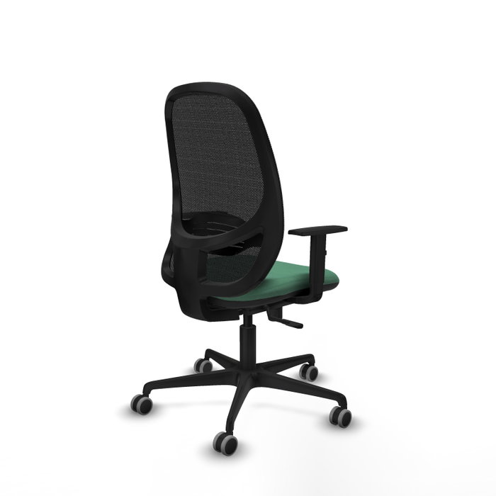 PIQUERAS Y CRESPO Silla de oficina Cilanco Verde esmeralda y Negro PIQUERAS Y CRESPO Silla de oficina Cilanco Verde esmeralda y Negro