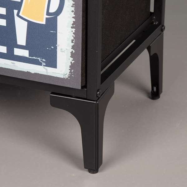 Max Home Mueble Cómoda Vintage 4 Cajones 45x30x98 cm