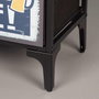 Max Home Mueble Cómoda Vintage 4 Cajones 45x30x98 cm