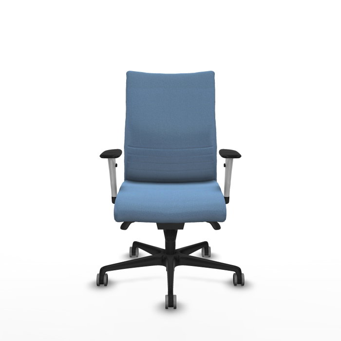 PIQUERAS Y CRESPO Silla Albacete Confidente Azul Cielo con Mecanismo Sincro PIQUERAS Y CRESPO Silla Albacete Confidente Azul Cielo con Mecanismo Sincro