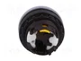 Eaton M22-WK Selector de palanca de 2 posiciones negro