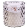 The Candle Factory Vela Perfumada en Vaso de Cristal con 2 Mechas de Madera Aromas Surtidos 650g 55h