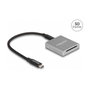 DeLOCK 91006 Lector de tarjetas USB Type-C para SD Express