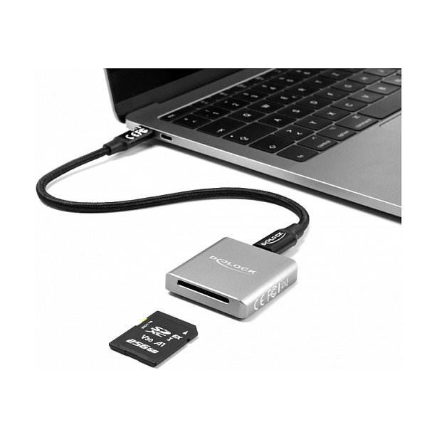 DeLOCK 91006 Lector de tarjetas USB Type-C para SD Express