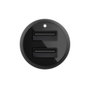 Belkin BOOST↑CHARGE Cargador de coche doble USB-A 24W Negro CCB001BTBK
