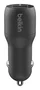 Belkin BoostCharge Cargador de Coche Doble USB-A 24W (12W+12W) Ref. CCB001BTBK - Compatible iPhone/Samsung - Negro