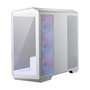 MSI MAG PANO M100R PZ WHITE Torre Micro ITX/micro-ATX PC Gaming con 4 Ventiladores RGB, Blanco, Ventana Lateral, Compatible con Fuente ATX y Gráficas de Hasta 39 cm