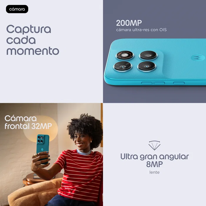 Motorola Moto G87 5G 256GB 8GB RAM Azul Atoll