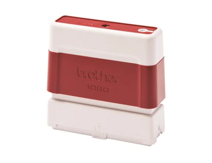 Brother Sello automático 10 mm x 60 mm rojo Brother Sello automático 10 mm x 60 mm rojo
