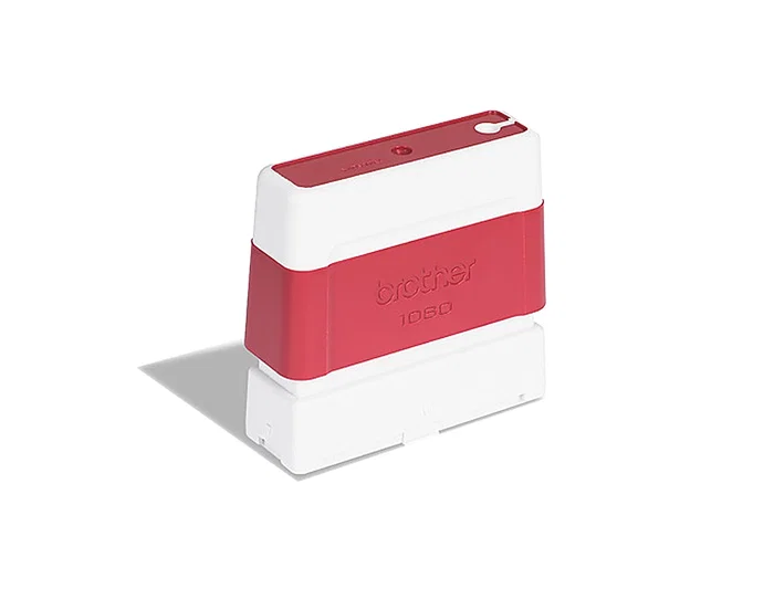 Brother Sello automático 10 mm x 60 mm rojo Brother Sello automático 10 mm x 60 mm rojo