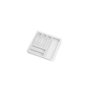Emuca Cubertero Optima Vertex/Concept profundidad 500mm, tablero 16mm, módulo 500mm, Plástico, Blanco