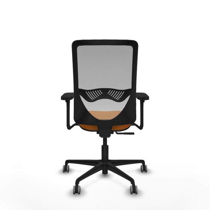 PIQUERAS Y CRESPO Silla de oficina Zulema con Mecanismo Sincro, Naranja y Gris PIQUERAS Y CRESPO Silla de oficina Zulema con Mecanismo Sincro, Naranja y Gris