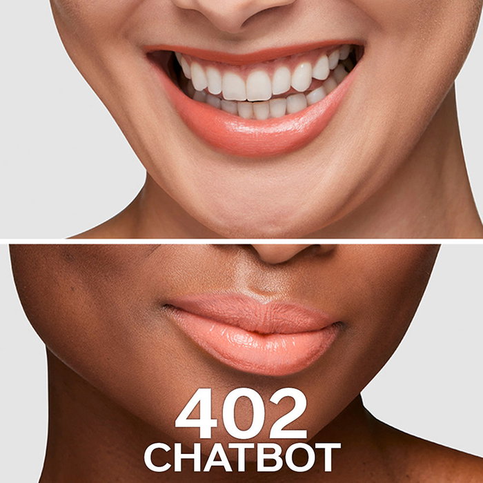 Shiseido TECHNOSATIN Gel Lipstick #402 - Pintalabios Gel con Acabado Satinado, 24 Horas de Hidratación, Labios Suaves y Acondicionados, Color Duradero, 3.30 g