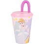 Vaso con Pajita Disney Princess CZ11362 430 ml