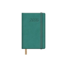 Dohe Samba Agenda Anual Verde con Tapa de Polipiel