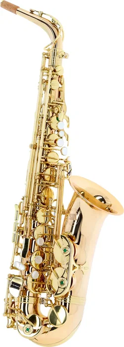 SML Saxofón alto Vendôme en Mi bemol con tudel de cobre oro rosa