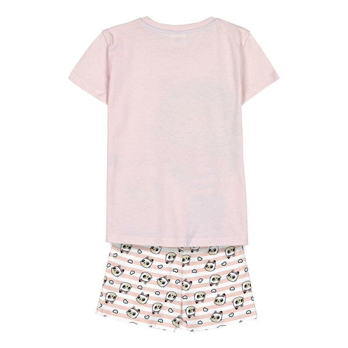 Cerdá Pijama Corto Single Jersey Gabby's Dollhouse, 4 Años, Rosa