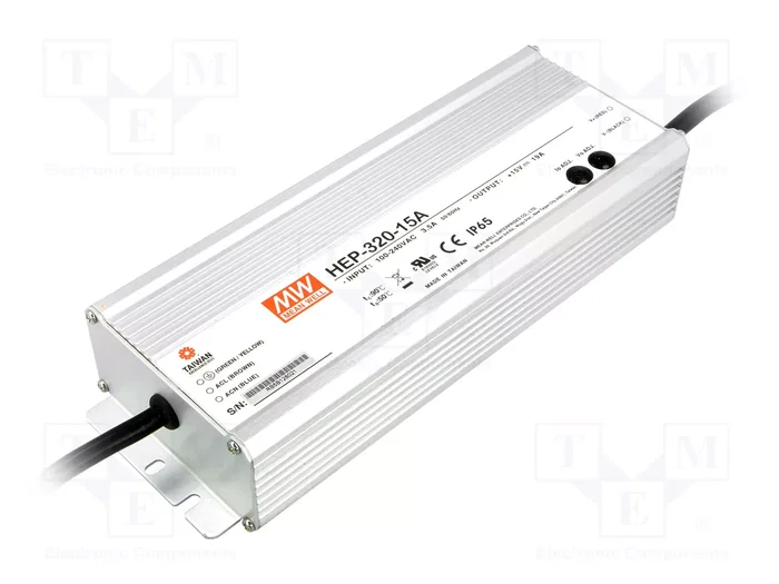 MEAN WELL HEP-320-15A 285W 15VDC MEAN WELL HEP-320-15A 285W 15VDC