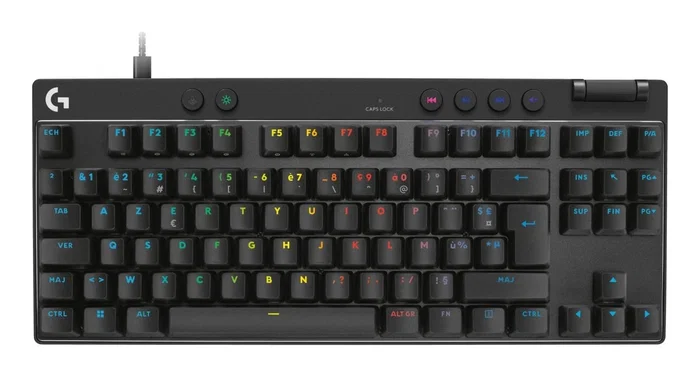 Logitech G PRO X TKL RAPID Negro AZERTY Logitech G PRO X TKL RAPID Negro AZERTY