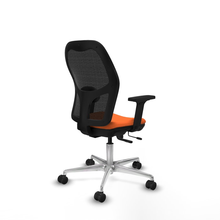 PIQUERAS Y CRESPO Silla de oficina Jorquera Naranja y Negro PIQUERAS Y CRESPO Silla de oficina Jorquera Naranja y Negro