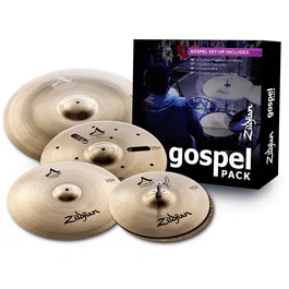 ZILDJIAN JUEGO GOSPEL MUSIC HH14, Crash 17'' Fast, EFX 18'', Ride 21''