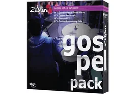 ZILDJIAN JUEGO GOSPEL MUSIC HH14, Crash 16", EFX 18", Ride 21"
