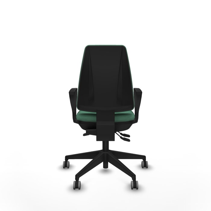 PIQUERAS Y CRESPO Silla de oficina Elche Verde esmeralda con mecanismo Asincro PIQUERAS Y CRESPO Silla de oficina Elche Verde esmeralda con mecanismo Asincro