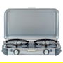 CAMPINGAZ Camping Kitchen 2 Grill & Go CV - Parrilla y cocina de camping rectangular de metal, 490x350x100 mm, 5.5 kg